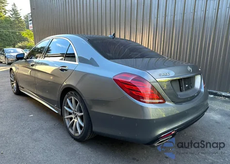 2017 Mercedes-Benz S 550 4Matic z USA, uszkodzony, nr VIN WDDUG8FBXHA341129